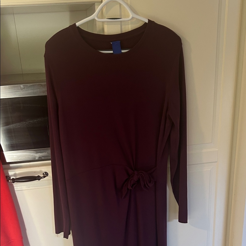 Kit and Ace brushed tie dress